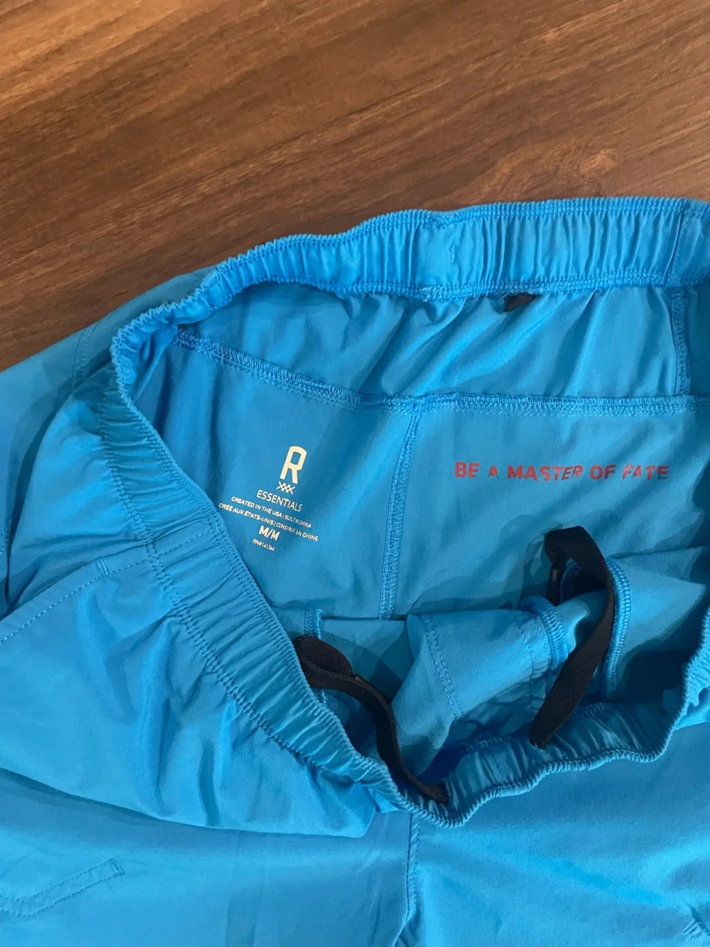 Rhône Blue Athletic Shorts